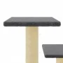Cat scratching post with dark gray sisal posts 61 cm by vidaXL, Cat furniture - Ref: Foro24-172087, Price: 43,52 €, Discount: %