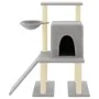 Rascador para gatos con postes de sisal gris claro 96,5 cm by vidaXL, Cat furniture - Ref: Foro24-172077, Price: 43,51 €, Dis...