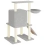 Rascador para gatos con postes de sisal gris claro 96,5 cm by vidaXL, Cat furniture - Ref: Foro24-172077, Price: 43,51 €, Dis...