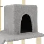 Rascador para gatos con postes de sisal gris claro 96,5 cm by vidaXL, Cat furniture - Ref: Foro24-172077, Price: 43,51 €, Dis...