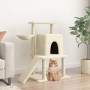 Cat scratching post with cream sisal posts 96.5 cm by vidaXL, Cat furniture - Ref: Foro24-172076, Price: 41,15 €, Discount: %