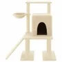 Cat scratching post with cream sisal posts 96.5 cm by vidaXL, Cat furniture - Ref: Foro24-172076, Price: 44,01 €, Discount: %