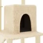 Cat scratching post with cream sisal posts 96.5 cm by vidaXL, Cat furniture - Ref: Foro24-172076, Price: 44,01 €, Discount: %
