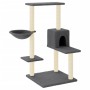 Kratzbaum für Katzen mit dunkelgrauen Sisalstangen 95 cm von vidaXL, Katzenmöbel - Ref: Foro24-172075, Preis: 41,52 €, Rabatt: %