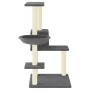 Kratzbaum für Katzen mit dunkelgrauen Sisalstangen 95 cm von vidaXL, Katzenmöbel - Ref: Foro24-172075, Preis: 40,95 €, Rabatt: %