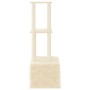 Rascador para gatos con postes de sisal color crema 133,5 cm by vidaXL, Cat furniture - Ref: Foro24-172082, Price: 37,23 €, D...