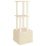 Rascador para gatos con postes de sisal color crema 133,5 cm by vidaXL, Cat furniture - Ref: Foro24-172082, Price: 37,23 €, D...