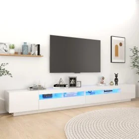TV-Schrank mit strahlend weißen LED-Leuchten 300x35x40 cm von vidaXL, TV-Möbel - Ref: Foro24-3081930, Preis: 267,74 €, Rabatt: %