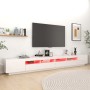 TV-Schrank mit strahlend weißen LED-Leuchten 300x35x40 cm von vidaXL, TV-Möbel - Ref: Foro24-3081930, Preis: 272,81 €, Rabatt: %