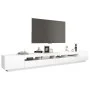 Mueble para TV con luces LED blanco brillante 300x35x40 cm de vidaXL, Muebles TV - Ref: Foro24-3081930, Precio: 267,74 €, Des...