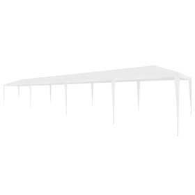 Carpa para fiestas PE blanca 3x12 m en Carpas y cenadores | Comprar online en Foro24