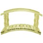 Puente para jardín con barandilla madera pino 170x74x105cm en Puentes de jardín | Comprar online en Foro24