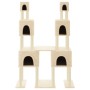 Cat scratching post with cream sisal posts 199 cm by vidaXL, Cat furniture - Ref: Foro24-172079, Price: 77,44 €, Discount: %