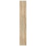 Estantería/divisor espacios color roble Sonoma 40x30x198 cm