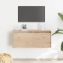 Armario de pared de madera maciza de pino 80x30x35 cm en Estantes y estanterías | Comprar online en Foro24