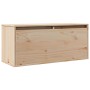 Armario de pared de madera maciza de pino 80x30x35 cm