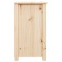 Mesita de noche madera maciza de pino 40x35x61,5 cm