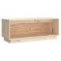 Mueble de TV de madera maciza de pino 90x35x35 cm