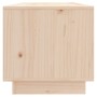 Mueble de TV de madera maciza de pino 90x35x35 cm