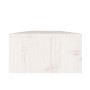 Soporte de monitor madera maciza de pino blanco 50x24x13 cm
