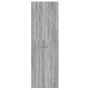 Armario de oficina madera contrachapada sonoma gris 60x32x190cm