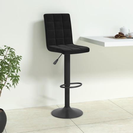 Küchenhocker aus schwarzem Samt von vidaXL, Küchenhocker - Ref: Foro24-335749, Preis: 85,96 €, Rabatt: %