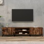 Mueble para TV madera contrachapada roble ahumado 180x31,5x40cm en Muebles TV | Comprar online en Foro24