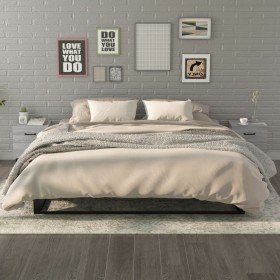 Mesita de noche 2 unidades gris sonoma 40x35x47,5 cm en Mesitas de noche | Comprar online en Foro24