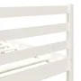 Small double bed frame solid wood white 120x190 cm by vidaXL, Beds and slatted bases - Ref: Foro24-3101254, Price: 147,90 €, ...