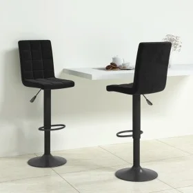 Küchenhocker, 2 Stück, schwarzer Samt von vidaXL, Küchenhocker - Ref: Foro24-335760, Preis: 141,32 €, Rabatt: %