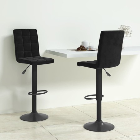 Küchenhocker, 2 Stück, schwarzer Samt von vidaXL, Küchenhocker - Ref: Foro24-335760, Preis: 143,68 €, Rabatt: %