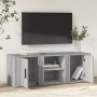 Mueble para TV madera contrachapada gris Sonoma 100x31,5x35 cm