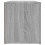Mueble para TV madera contrachapada gris Sonoma 100x31,5x35 cm