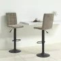 Kitchen stools 2 units light gray velvet by vidaXL, Kitchen stools - Ref: Foro24-335763, Price: 138,94 €, Discount: %