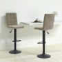 Taburetes de cocina 2 unidades terciopelo gris claro de vidaXL, Taburetes de cocina - Ref: Foro24-335763, Precio: 148,37 €, D...