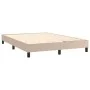 Cappuccino synthetic leather bed frame 140x190 cm by vidaXL, Beds and slatted bases - Ref: Foro24-3120699, Price: 101,01 €, D...