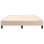 Bettgestell aus Cappuccino-Kunstleder, 140 x 190 cm von vidaXL, Betten und Lattenroste - Ref: Foro24-3120699, Preis: 102,93 €...