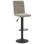 Kitchen stools 2 units light gray velvet by vidaXL, Kitchen stools - Ref: Foro24-335763, Price: 138,94 €, Discount: %