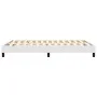 Estructura de cama de cuero sintético blanco 140x190 cm de vidaXL, Camas y somieres - Ref: Foro24-3120695, Precio: 98,28 €, D...