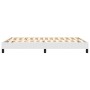 White synthetic leather bed frame 140x190 cm by vidaXL, Beds and slatted bases - Ref: Foro24-3120695, Price: 100,14 €, Discou...