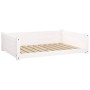 Cama para perros madera maciza de pino blanco 95,5x65,5x28 cm en Camas para perros | Comprar online en Foro24