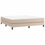 Bettgestell aus Cappuccino-Kunstleder, 160 x 200 cm von vidaXL, Betten und Lattenroste - Ref: Foro24-3120711, Preis: 120,66 €...
