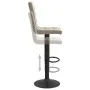 Kitchen stools 2 units light gray velvet by vidaXL, Kitchen stools - Ref: Foro24-335763, Price: 138,94 €, Discount: %