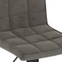 Küchenhocker 2 Einheiten dunkelgrauer Samt von vidaXL, Küchenhocker - Ref: Foro24-335764, Preis: 120,43 €, Rabatt: %