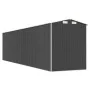 Garden shed anthracite galvanized steel 192x772x223 cm by vidaXL, Sheds - Ref: Foro24-3147456, Price: 1,00 €, Discount: %