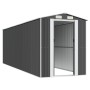 Gartenhaus aus anthrazitfarbenem, verzinktem Stahl, 192 x 606 x 223 cm von vidaXL, Schuppen - Ref: Foro24-3147454, Preis: 859...