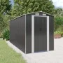 Cobertizo de jardín acero galvanizado antracita 192x440x223 cm de vidaXL, Cobertizos - Ref: Foro24-3147452, Precio: 665,85 €,...