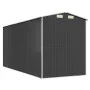 Cobertizo de jardín acero galvanizado antracita 192x440x223 cm de vidaXL, Cobertizos - Ref: Foro24-3147452, Precio: 665,85 €,...