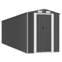 Cobertizo de jardín acero galvanizado antracita 192x689x223 cm de vidaXL, Cobertizos - Ref: Foro24-3147455, Precio: 927,57 €,...