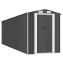 Gartenhaus aus verzinktem Stahl in Anthrazit, 192 x 689 x 223 cm von vidaXL, Schuppen - Ref: Foro24-3147455, Preis: 963,41 €,...